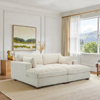 Modular Sectional Fabric Sofa for Living Room & Bedroom