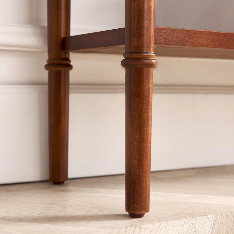 Leick Home Coastal One Drawer Narrow Hall Console Sofa Table