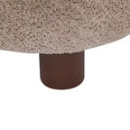 Christopher Knight Home Gareth Modern Wood Boucl Upholstered Accent Slipper Chair