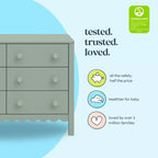 Scallop 6-Drawer Dresser
