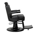 Heavy Duty Barber Chair Reclining Barbershop Styling Chair, Black