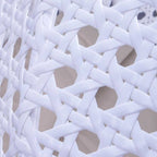 LeisureMod 2 Person Hanging Egg Chair with Stand - Outdoor/Indoor Rattan Wicker Patio Swing Hammock Lounger with Cushions