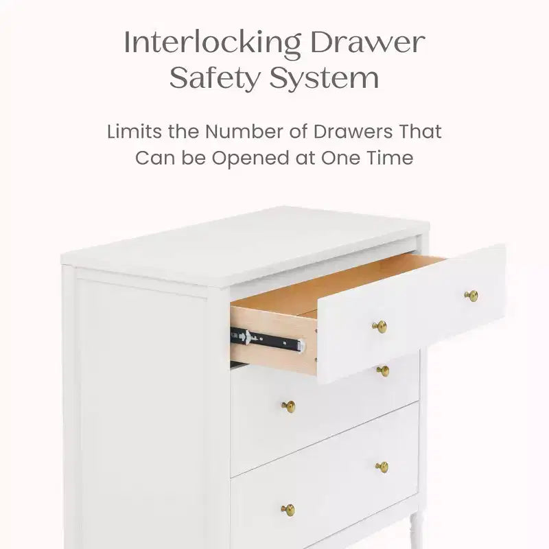 3 Drawer Dresser with Changing Top - Kids Nursery