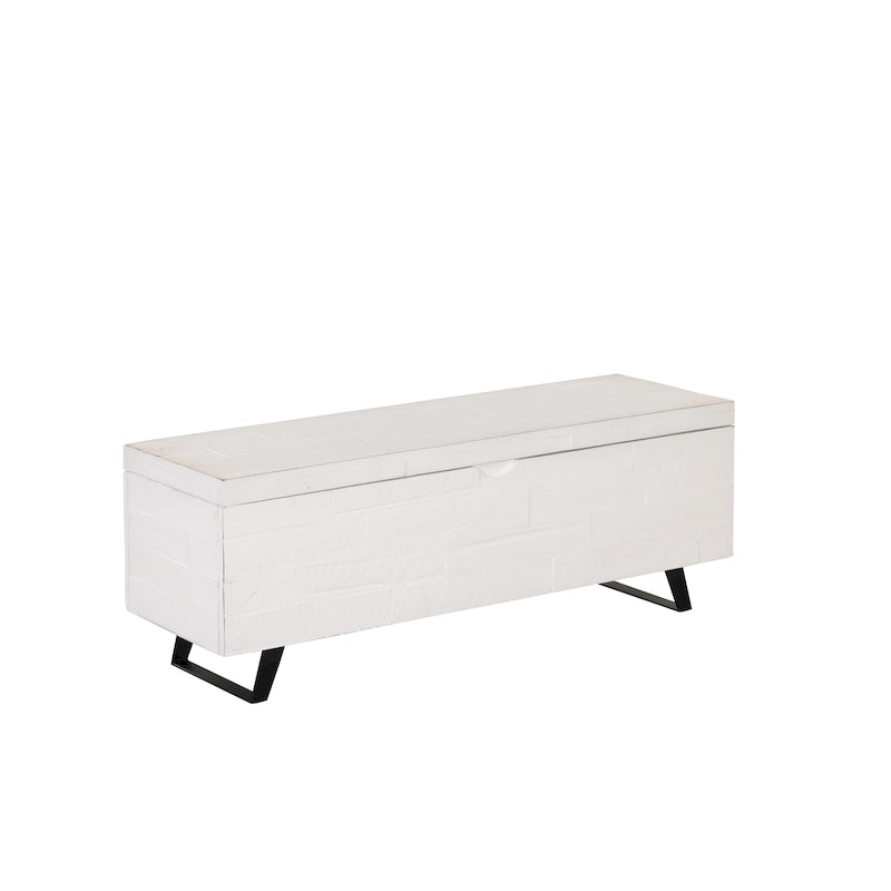 Broadmore 46-inch Acacia Wood Storage Bench