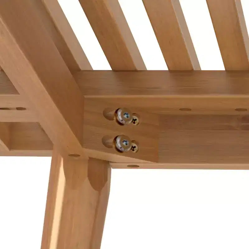 Plank+Beam Entryway Bench, Solid Wood End of Bed Bench for Bedroom, Hallway, Porch, 41.25