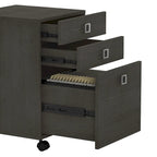 Echo L Shaped Desk with Hutch and Drawers