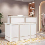 Lantine Reception Desk with Counter