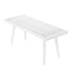 Plank+Beam Entryway Bench, Solid Wood End of Bed Bench for Bedroom, Hallway, Porch, 41.25