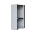 Polygon Corner Wardrobe with 2-Doors