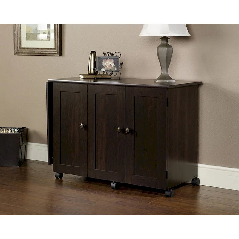 Collection Easy Rolling Sewing and Craft Table/Cart