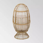 Pintan Wicker Swivel Egg Chair - Christopher Knight Home