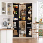 Besiost Corner Closet System with 12 Shelves