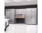 Seville Classics UltraHD 2-Piece Extra-Wide Storage Cabinet Set, 60 x 24