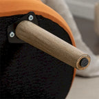 Opbergbankje met houten poten