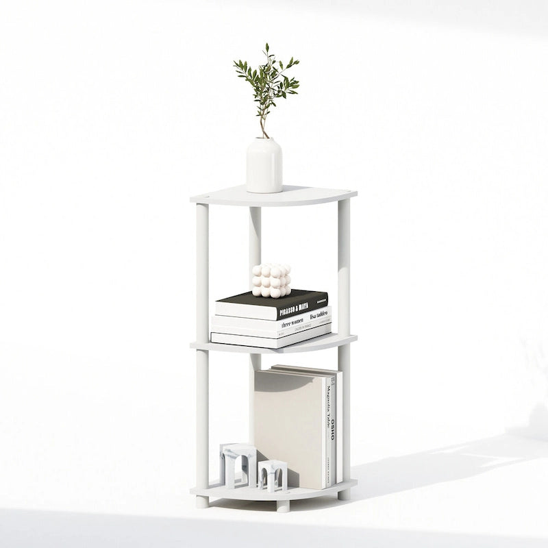 3-Laags Multifunctioneel Hoekrek met Display Opslag