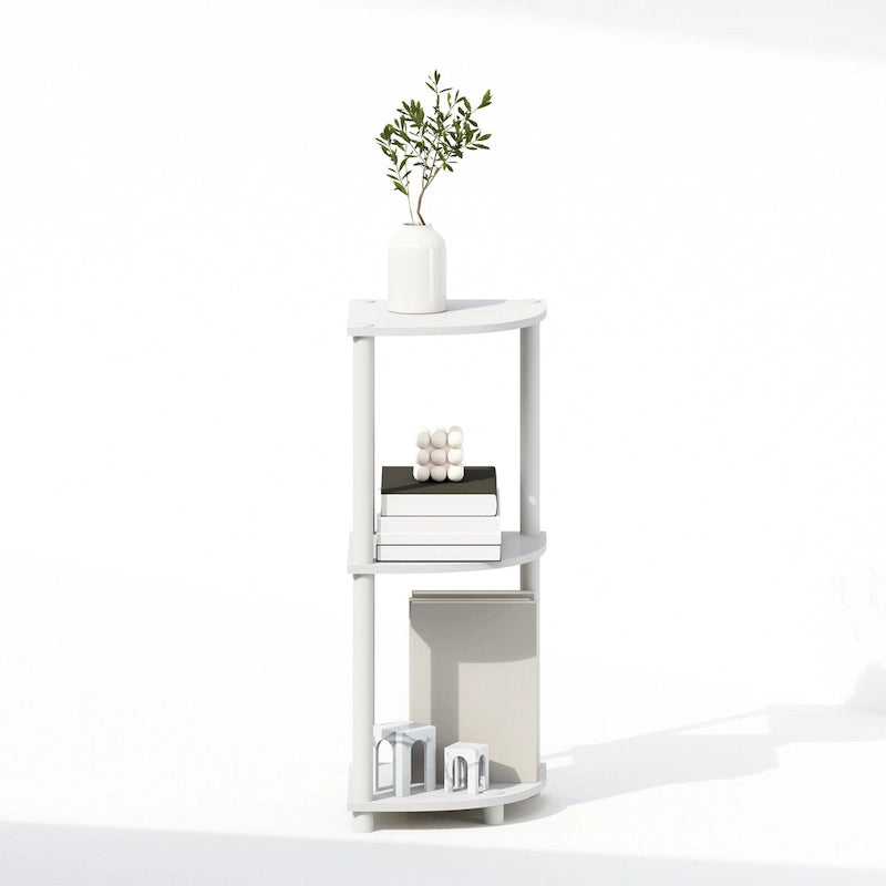 3-Laags Multifunctioneel Hoekrek met Display Opslag