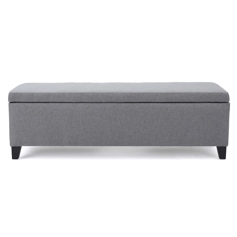 Modern Upholstered Storage Bench for Living Room Entryway