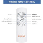 Adjustable Bed with Wireless Remote, Hospital Bed Base with/without Mattress