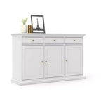 Tvilum, Sideboard with 3 Doors and 3 Drawers, White