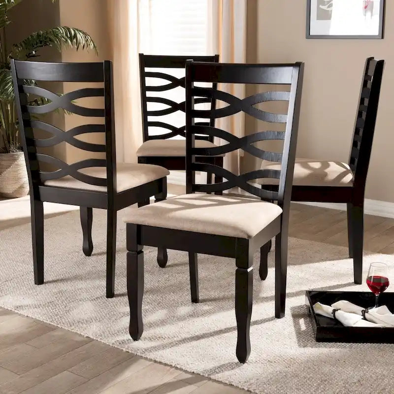 Modern and Contemporary Dining Chair 4-Piece Set