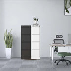 4 Drawer Metal Vertical File Cabinet with Lock