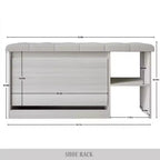 ChaletPosh Storage Shoes Bench