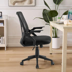 Javlergo Office Chair Mid Back Swivel Lumbar Support Desk Chair, Computer Ergonomic Mesh Chair with Armrest