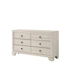 Annis 6 Piece White Platform Bedroom Set