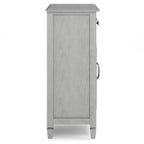 WYNDENHALL Hampshire 40 Wide Solid Wood Traditional Entryway Storage Cabinet - 40w x 15d x 36 h