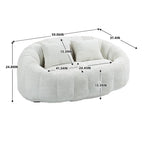 Chenille Bean Bag Chair Lazy Sofa