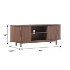 Middlebrook Modern Reeded 60-inch TV Stand with Rounded Edges