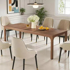 Long Kitchen Table for 6-8 People Rectangular Dining Table