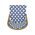 Christopher Knight Home Baron Bistro Chairs with Woven Rattan and Aluminum Frame (Set of 4)