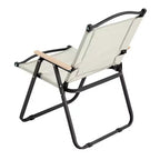 Arc-Shaped 4-Tier Storage Mini Bar Table, Modern Rustic Home Bar Cabinet with Footrest & MDF Construction