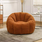 Bean Bag Sofa Chair with Armrests, High-Density Foam Fill, Lazy Lounge Chair for Adults, Living Room