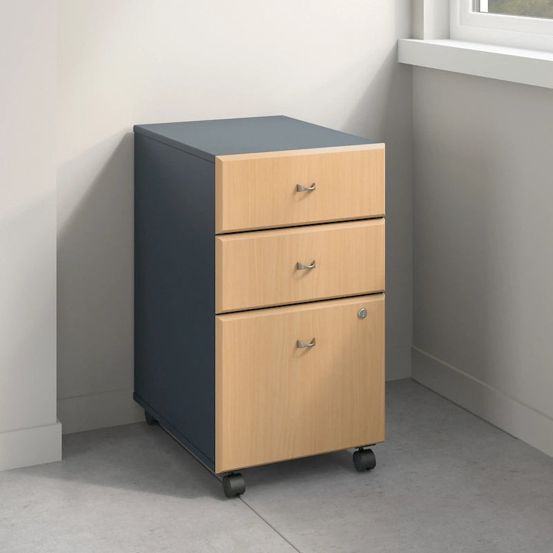 Series A Advantage Beech 3-drawer File