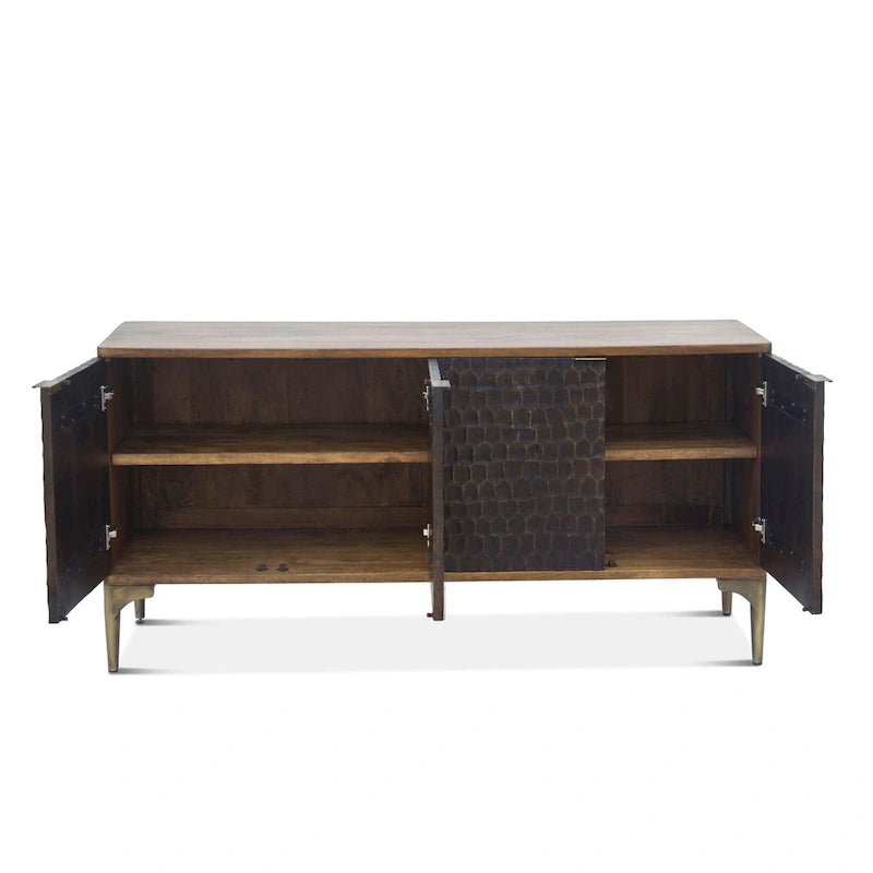 Two Tone Mango Wood Sideboard