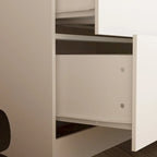 Wardrobe Clo Armoire wi/Mirror & Scalable Hanging Rod Space Saving