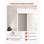 VEVOR Fitting Room, Dressing Room with Thick Polyester Curtains, Privacy Space with Shading Curtain and a Hook, 39 x 39 x 78 in, Gray