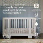 Babyletto Yuzu 8-in-1 Convertible Crib with All-Stages Conversion Kits