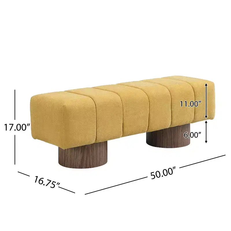 Christopher Knight Home Gale 50 Contemporary Muti-functional Chenille Upholstered Dining Bench