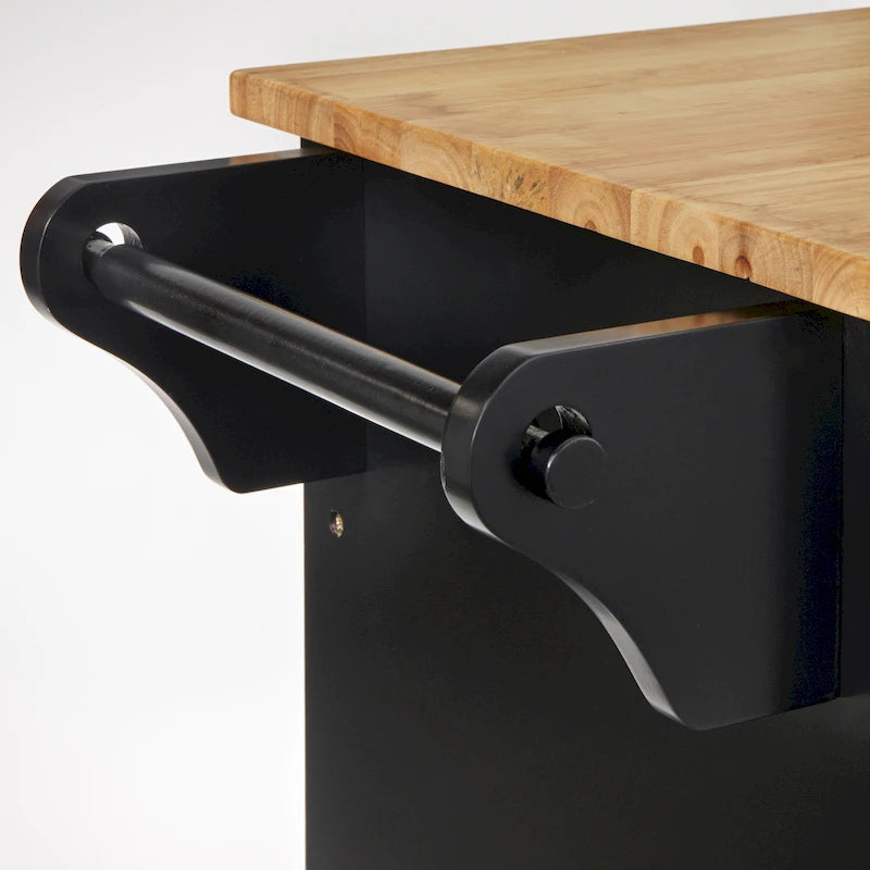 Simple Living Georgia Rolling Kitchen Cart