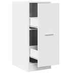 XL Apothecary Cabinet White Engineered wood 11.8 x 16.1 x 30.5 in