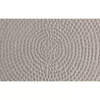 Kacy 36 inch Wide Contemporary Metal Coffee Table in Silver Ombre, Assembled