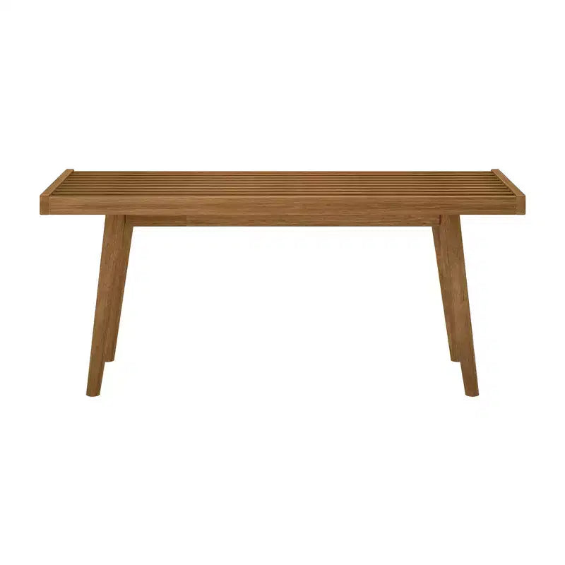 Plank+Beam Entryway Bench, Solid Wood End of Bed Bench for Bedroom, Hallway, Porch, 41.25