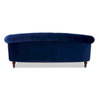 La Rosa 84 Mid-Century Modern Velvet Upholstered Chesterfield Tufted Sofa