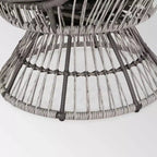 Pintan Wicker Swivel Egg Chair - Christopher Knight Home