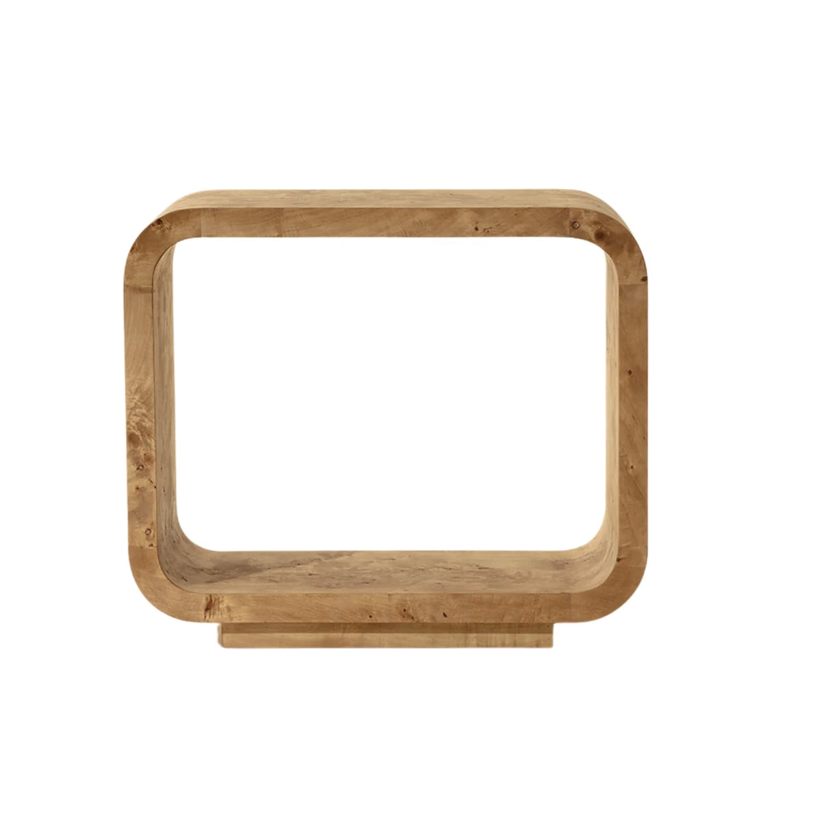 Modern Side Table with Rectangular