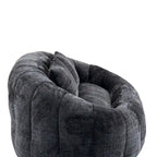 GDFStudio - Laurel Chenille 2-Seater Lazy Sofa with High-Density Foam and Oversized Comfort