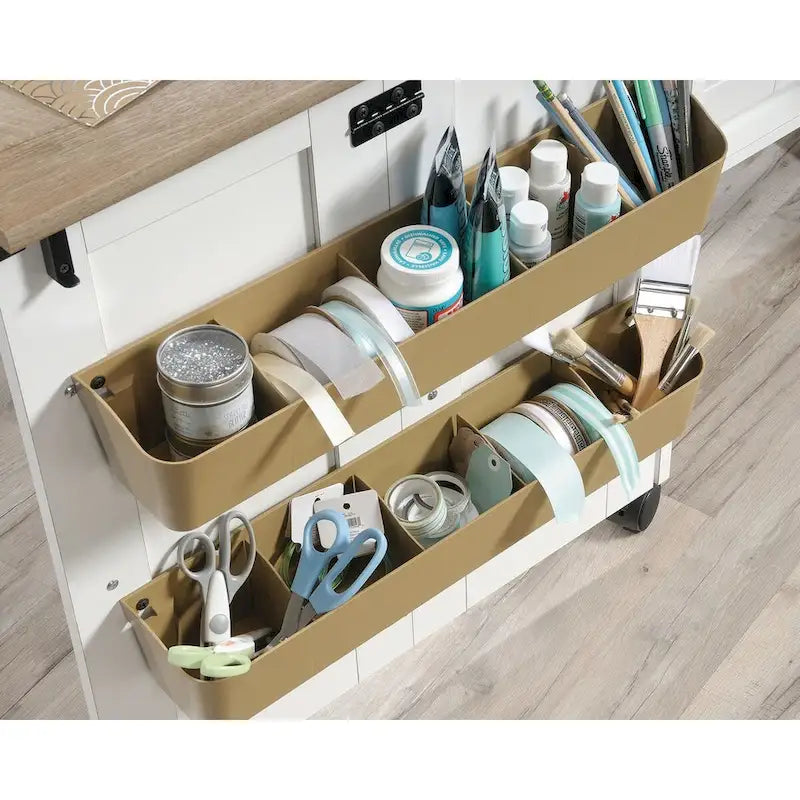 Collection Easy Rolling Sewing and Craft Table/Cart